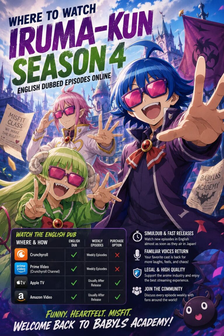 Where to Watch Welcome to Demon School Iruma kun Season 4 English Dubbed Episodes Online Where to Watch Welcome to Demon School Iruma kun Season 4 English Dubbed Episodes Online